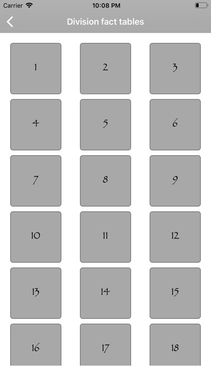 CalculationsWithTables