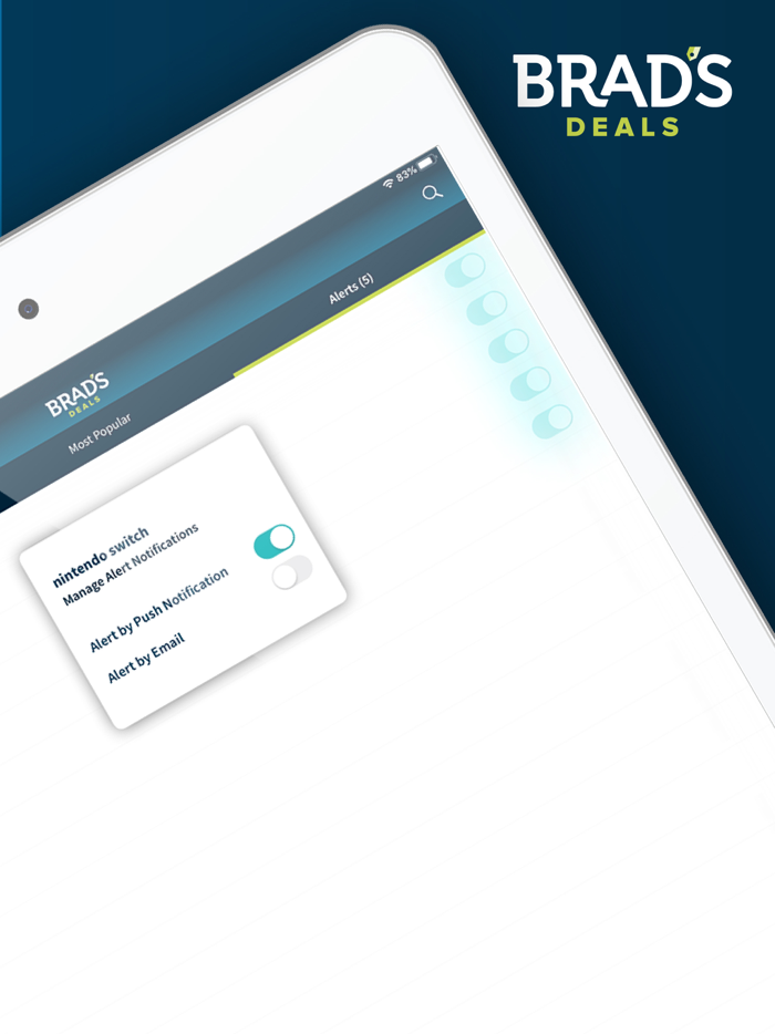 Brad’s Deals  Curated Deals