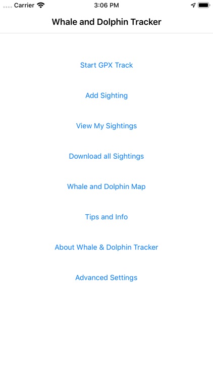 Whale and Dolphin Tracker