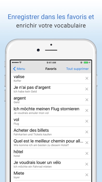 Dictionnaire français-allemand screenshot-3