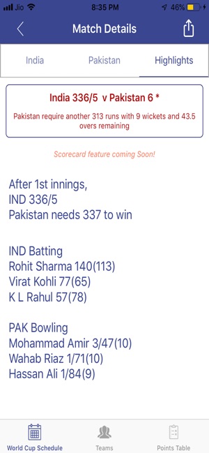 ICC Cricket World Cup Updates(圖4)-速報App