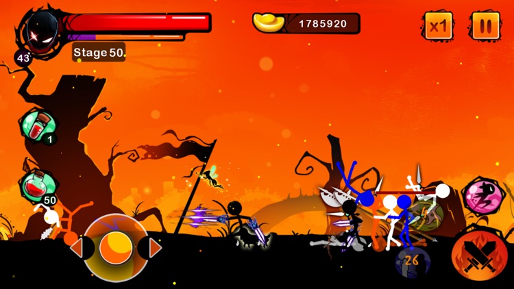 Stickman Ghost Ninja Warrior screenshot-3