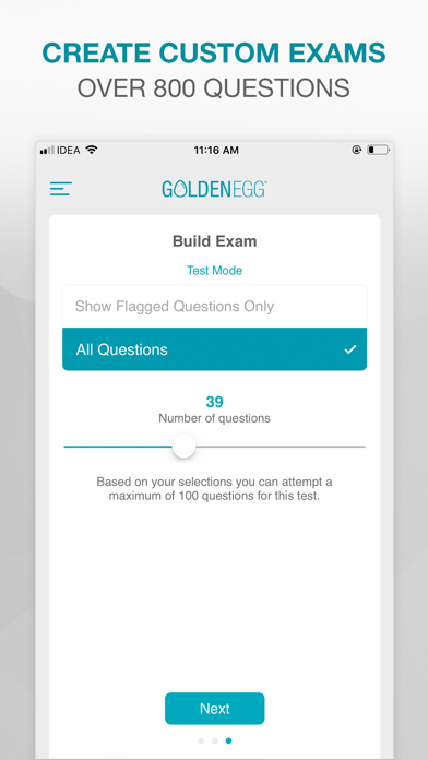 Golden Egg CFA® Exam Level 1. screenshot 2