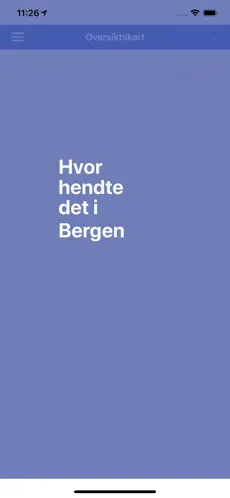 Screenshot 1 Hvor i Bergen iphone