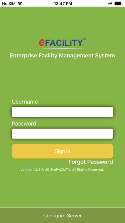 eFACiLiTY® Smart Facility App