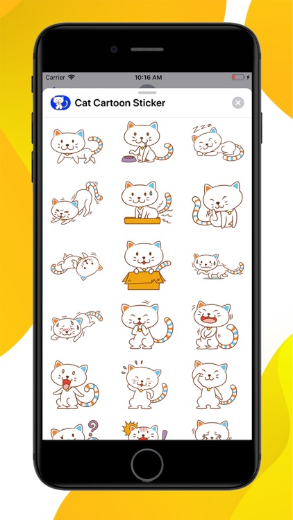 Cat Emoji Sticker