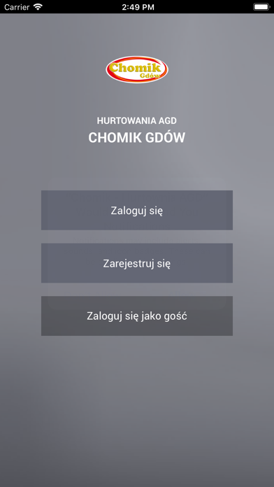 How to cancel & delete Chomik - Hurtownia AGD from iphone & ipad 2