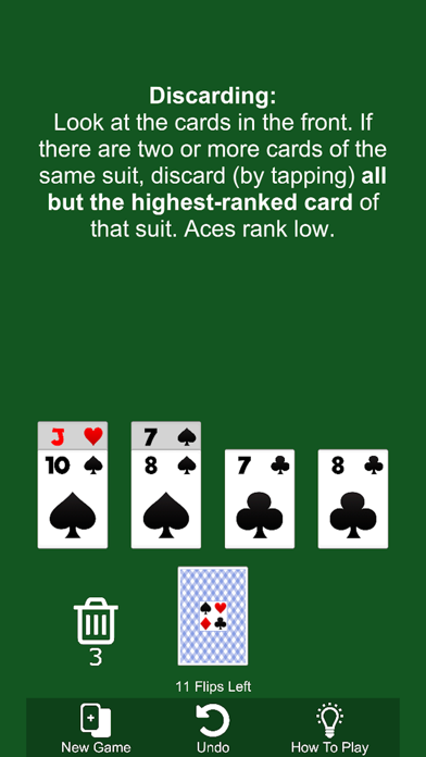 Aces Up Solitaire Game screenshot 2