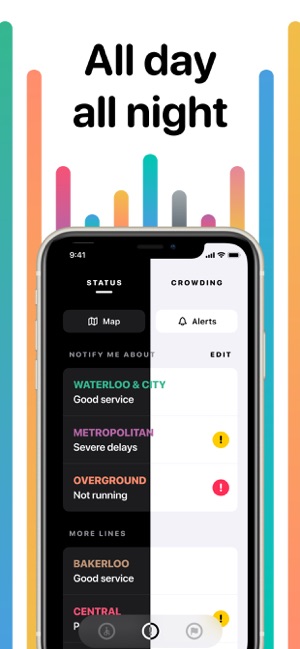 Tube crowding, map & status(圖6)-速報App