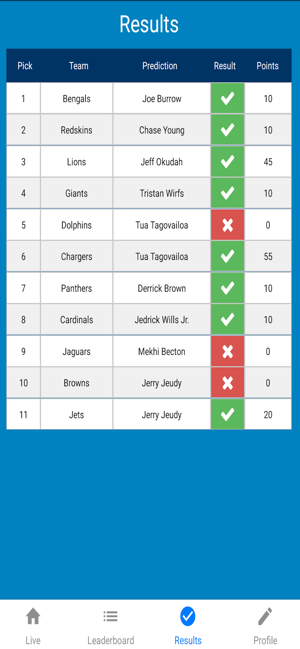 Markit - NFL Draft Contest(圖4)-速報App