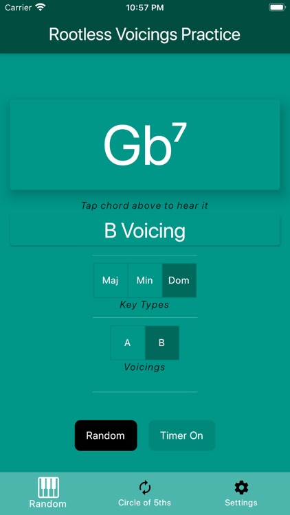 Rootless Voicings