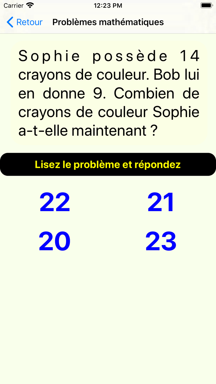 Résolution de Problèmes Maths