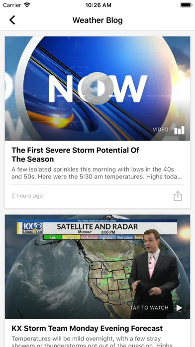 KX Storm Team - ND Weather screenshot 4