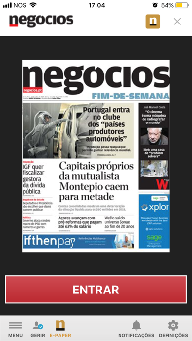 Negócios screenshot1