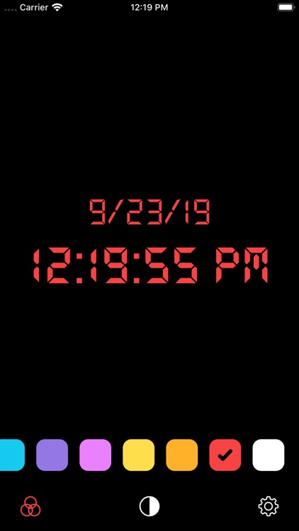 Desk Clock Display