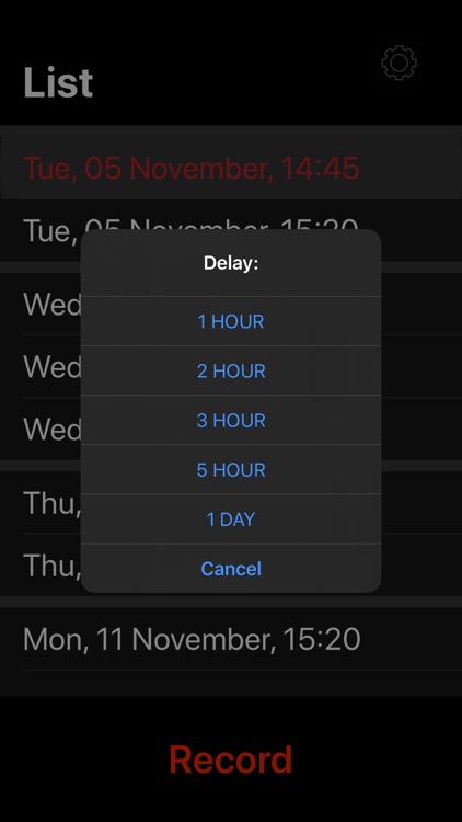 Voice Reminder L - voice memos screenshot-5