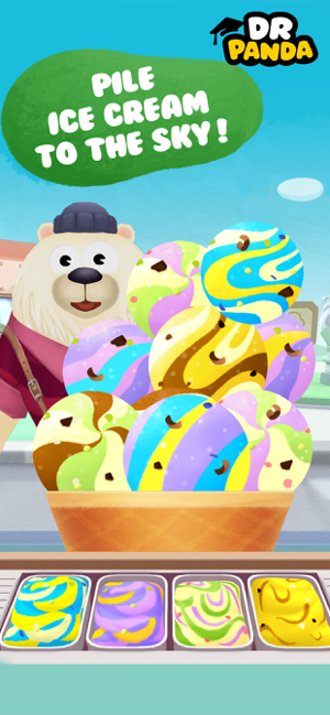 ‎Dr. Panda's Ice Cream Truck Screenshot