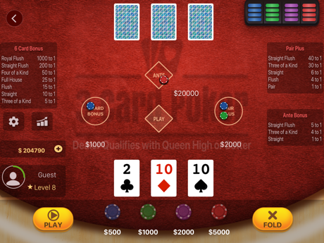 Hacks for 3 Card Poker Casino