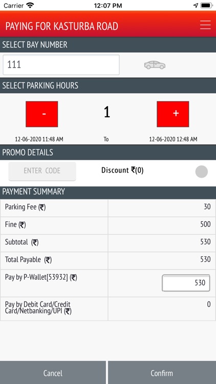 Namma Bengaluru Smart Parking screenshot-3