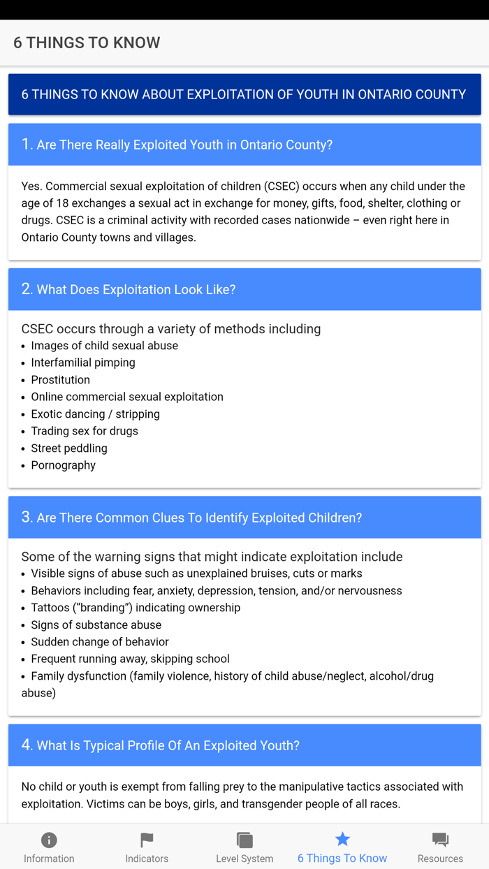 Ontario County Trafficking