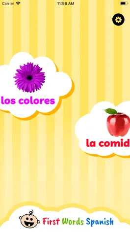 Game screenshot BCA First Words Spanish Paid mod apk