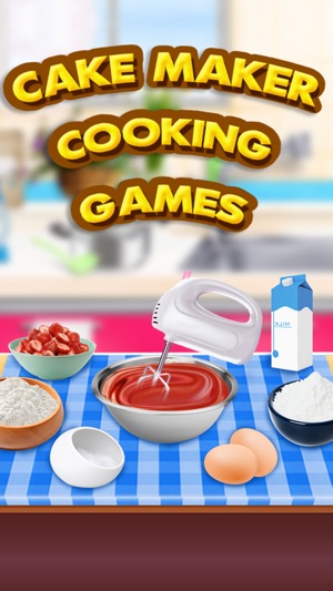 Cake Cooking Maker Game