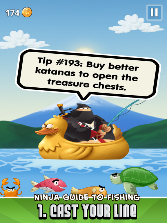 Ninja Fishing Overview Apple App Store Us - how to get 100000 gold free build a boat for treasure roblox