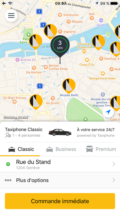 How to cancel & delete Taxiphone Genève from iphone & ipad 1