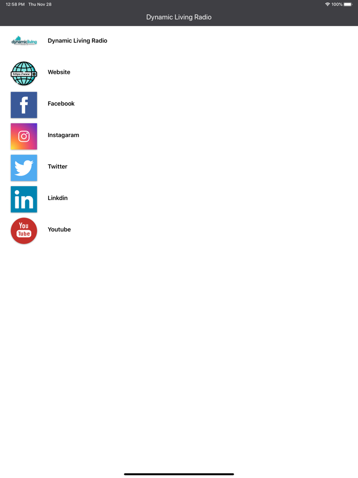 Dynamic Living Radio