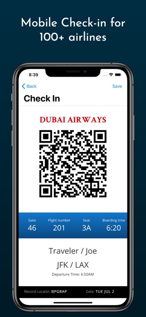 Boarding Pass 登机 通行证(圖1)-速報App