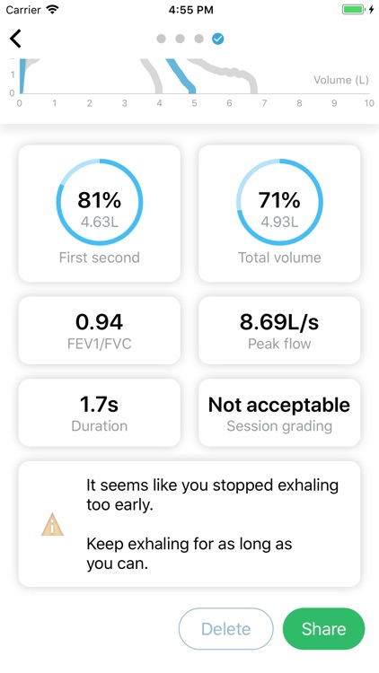 Aria: Spirometry & Lung Health screenshot-4