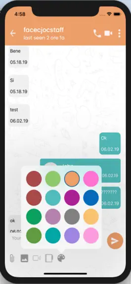 Game screenshot Bubbles - Facecjoc Messenger apk