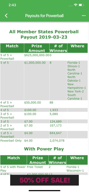 MO Lottery Results(圖5)-速報App