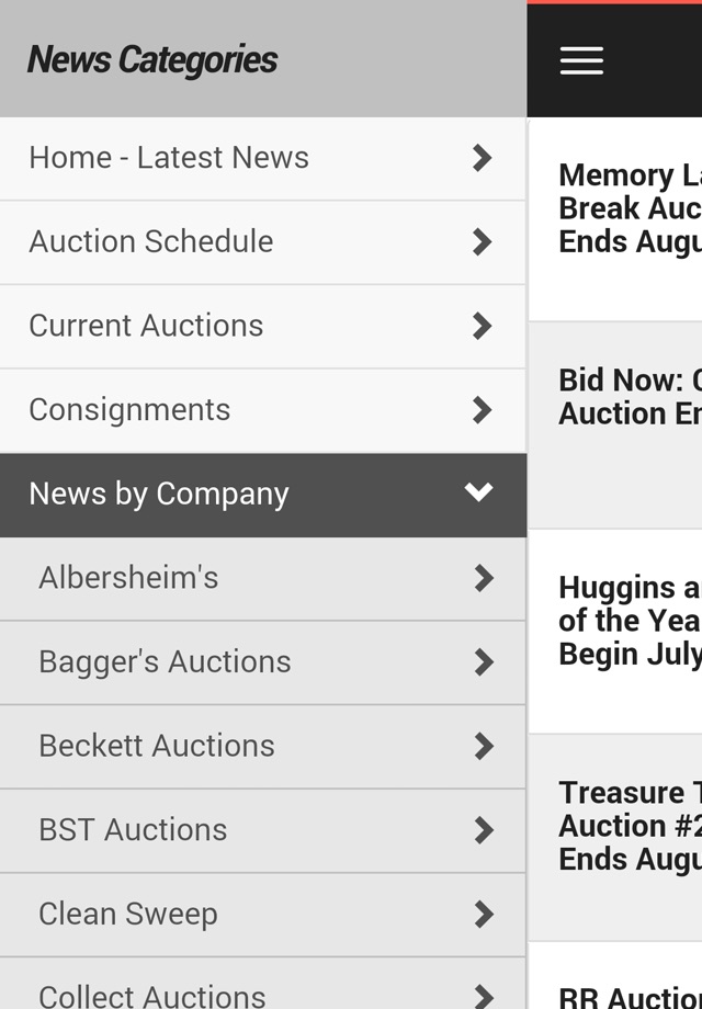 Auction Report screenshot 3