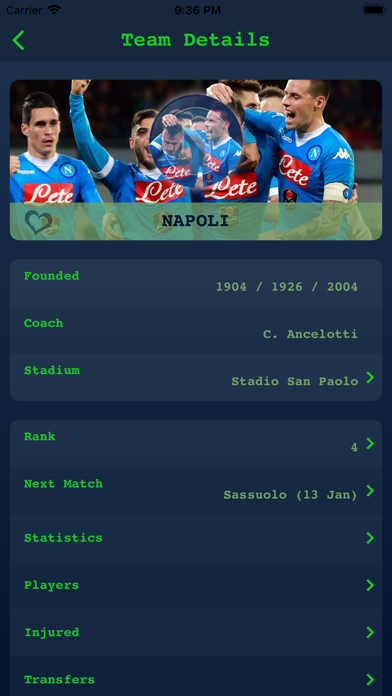 Live Results Italian Serie A screenshot 4