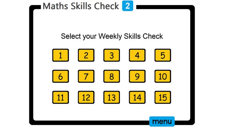 PAM Maths Skills Check 2