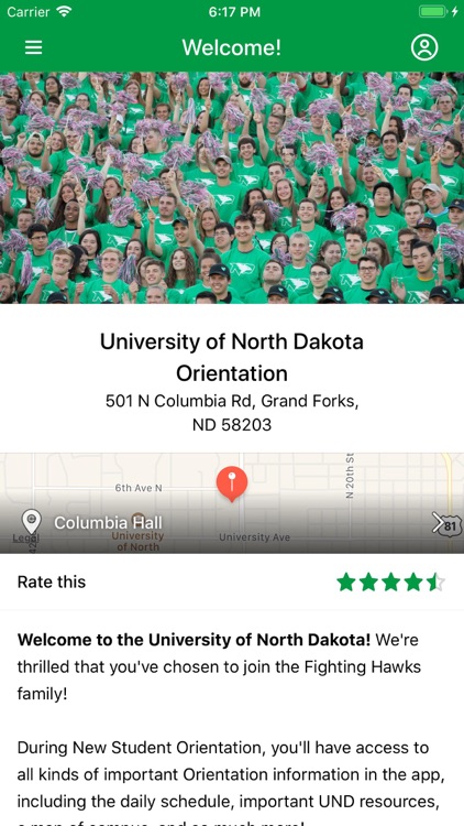 UND Orientation