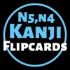 N5,N4 kanji Cards