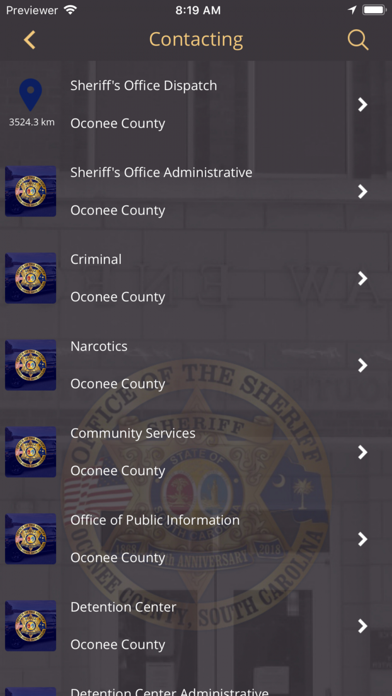 Oconee County Sheriff's screenshot 2