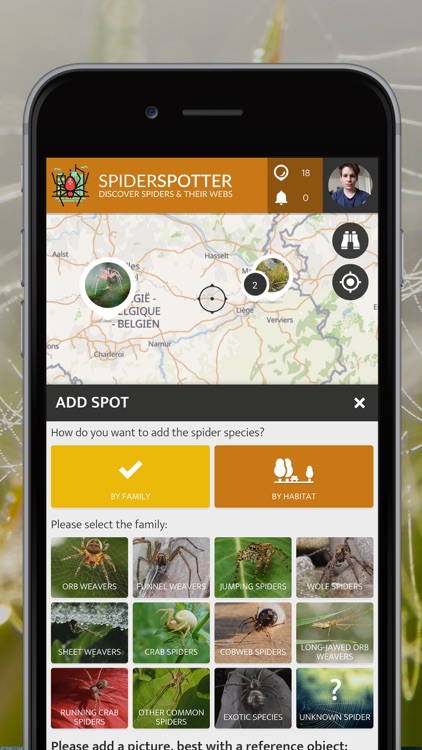 SpiderSpotter | SPOTTERON