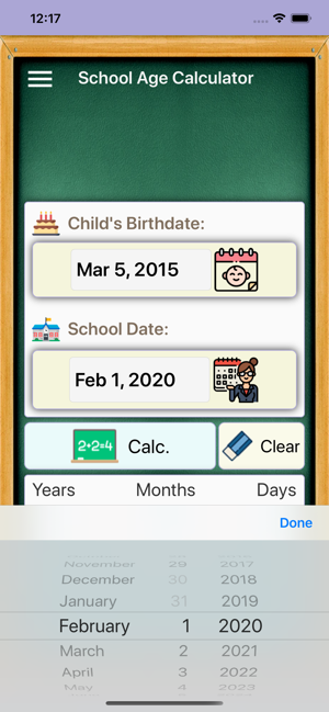 School Age Calculator App 2020(圖2)-速報App