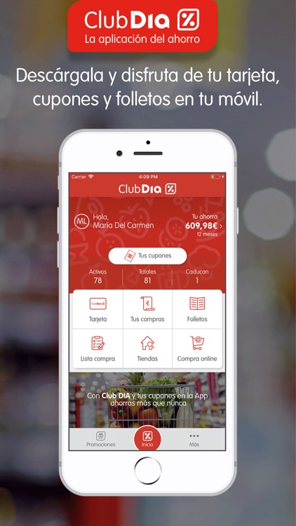 Club DIA: cupones y ofertas