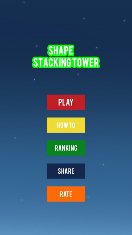 SHAPE - STACKING TOWER