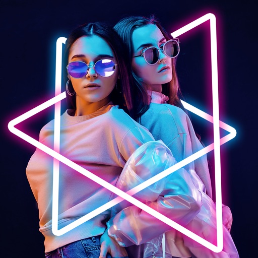 Neon Photo Editor icon