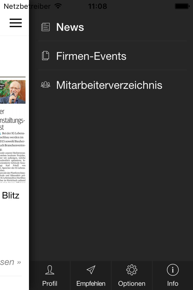 myBlitzBlank App screenshot 2