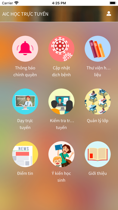 AIC Học trực truyến screenshot 2