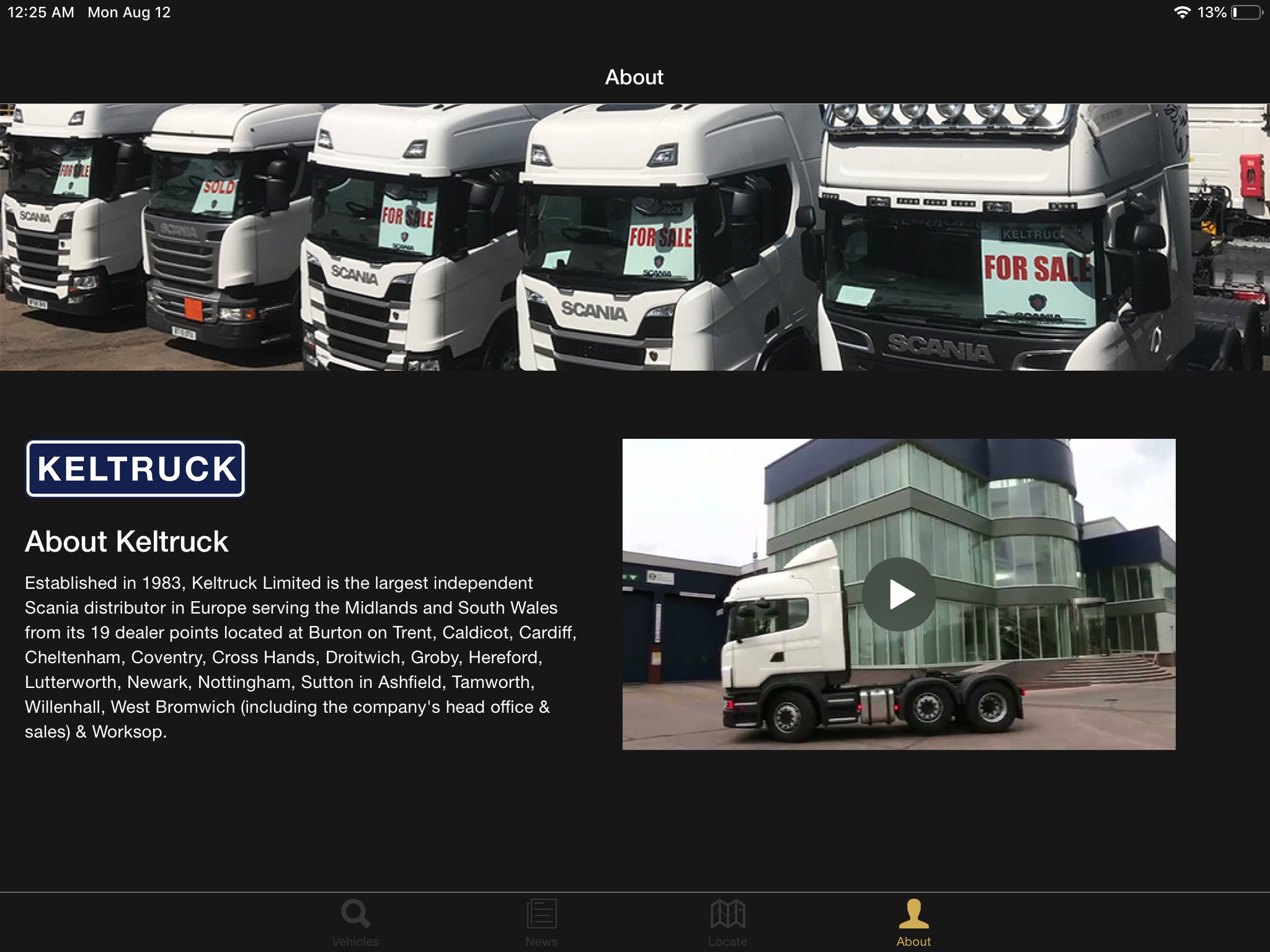 Keltruck screenshot 3