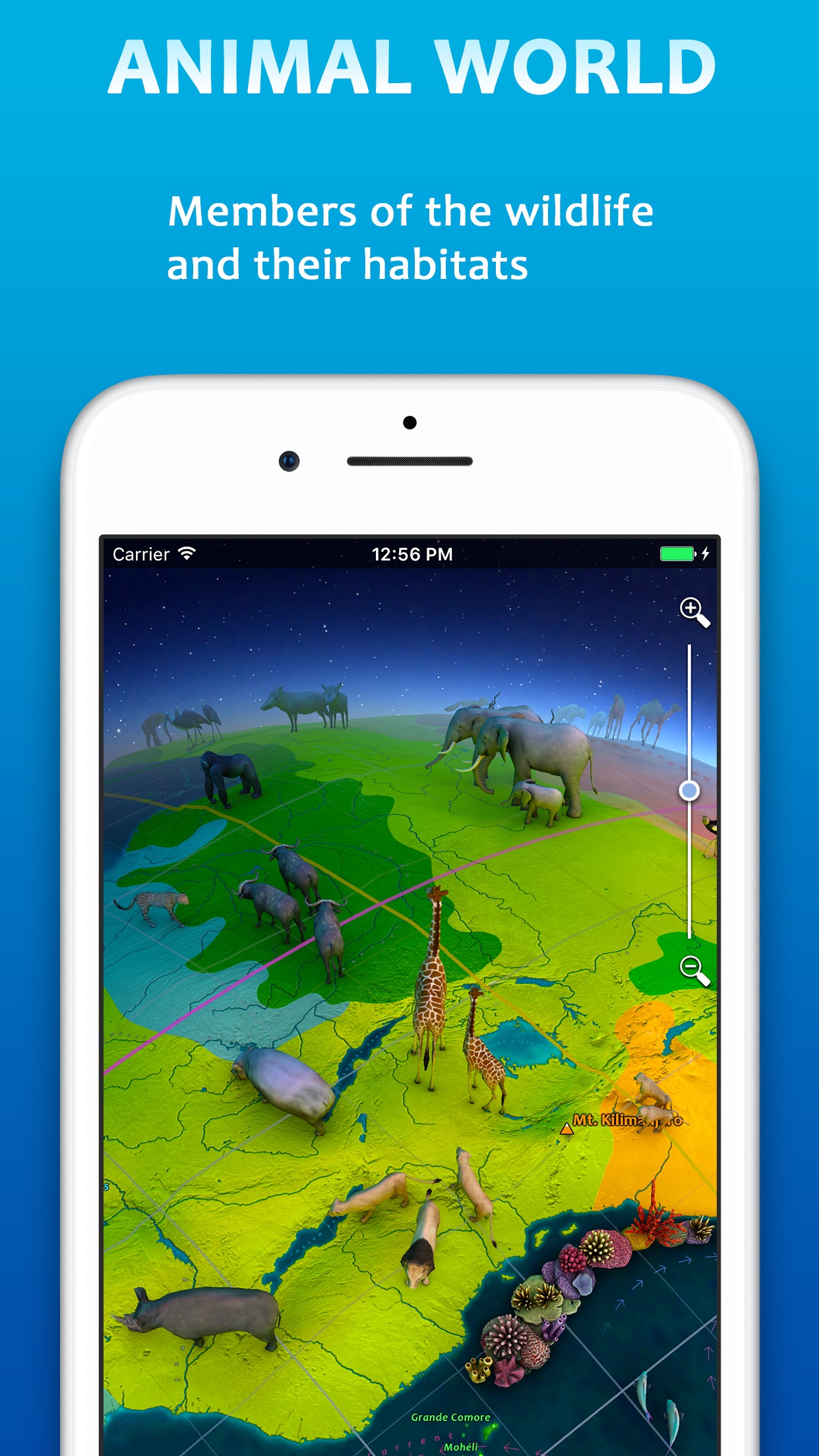 Screenshot do app Earth 3D - World Atlas