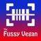 Finding vegan products in the grocery store has never been easier with our Fussy Vegan Scanner