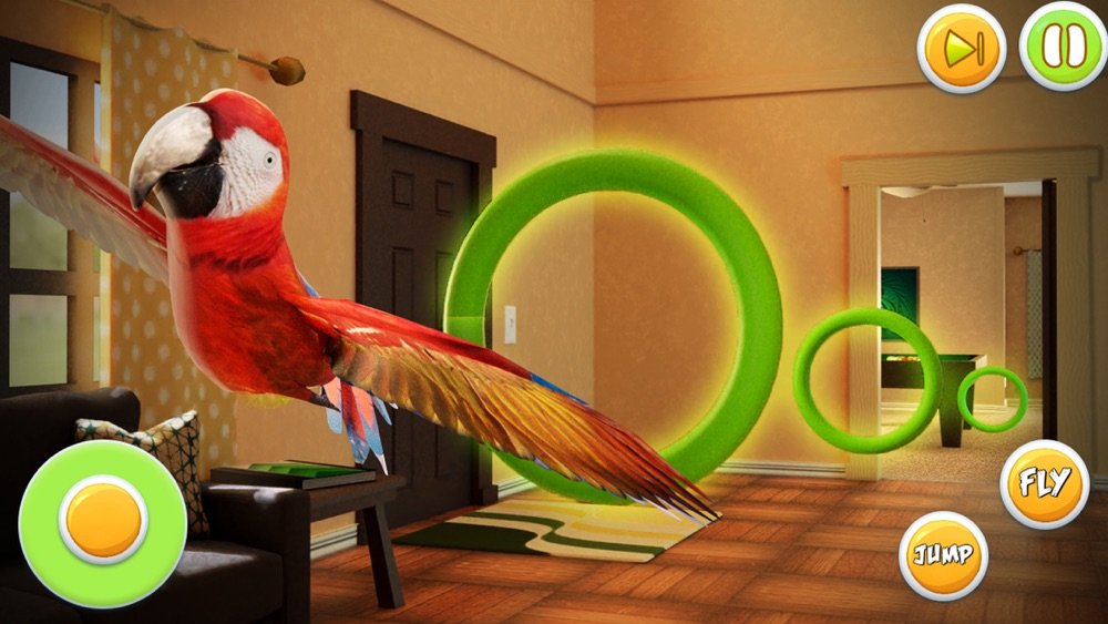 Parrot Simulator Pet World 3D App for iPhone Free